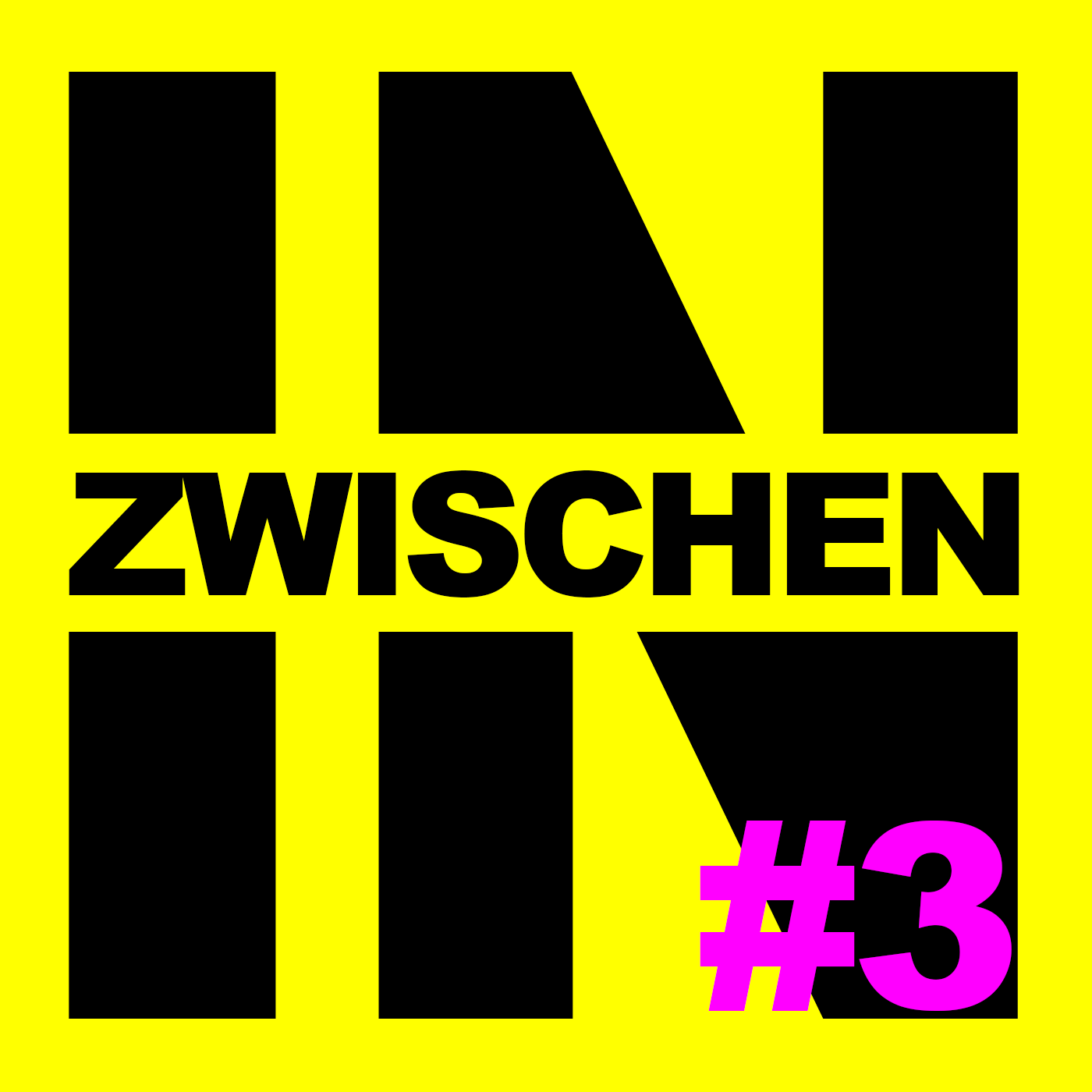 Das inzwischen Logo ist schwarz auf gelbem Hintergrund. Die Buchstaben IN sind groß. Der Rest ist dazwischen. Die Nummer ist pink