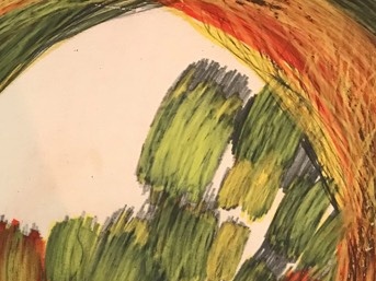 abstrakte Kunst: Naturfarben