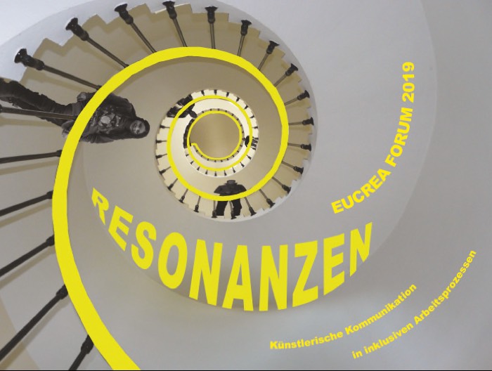 Titelfoto zur Veranstaltung des EUCREA FORUM: Eine sich in die Höhe spiralförmig windende Treppe